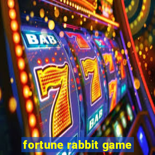 fortune rabbit game